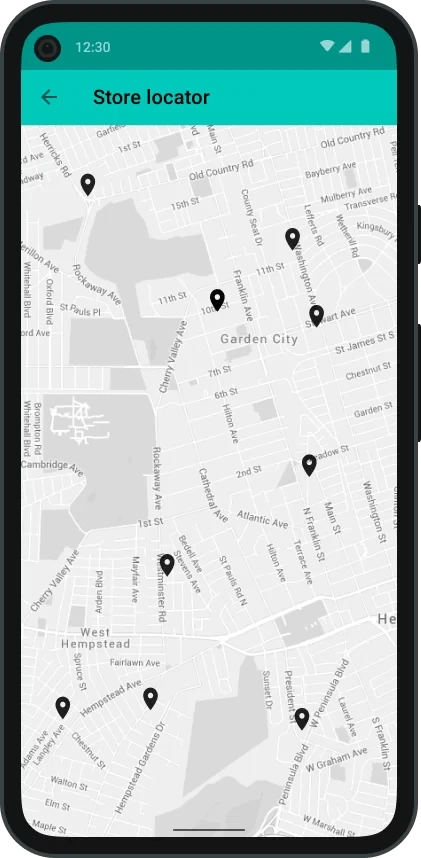 lottery app. screenshot